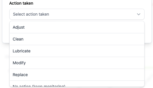 Action Taken