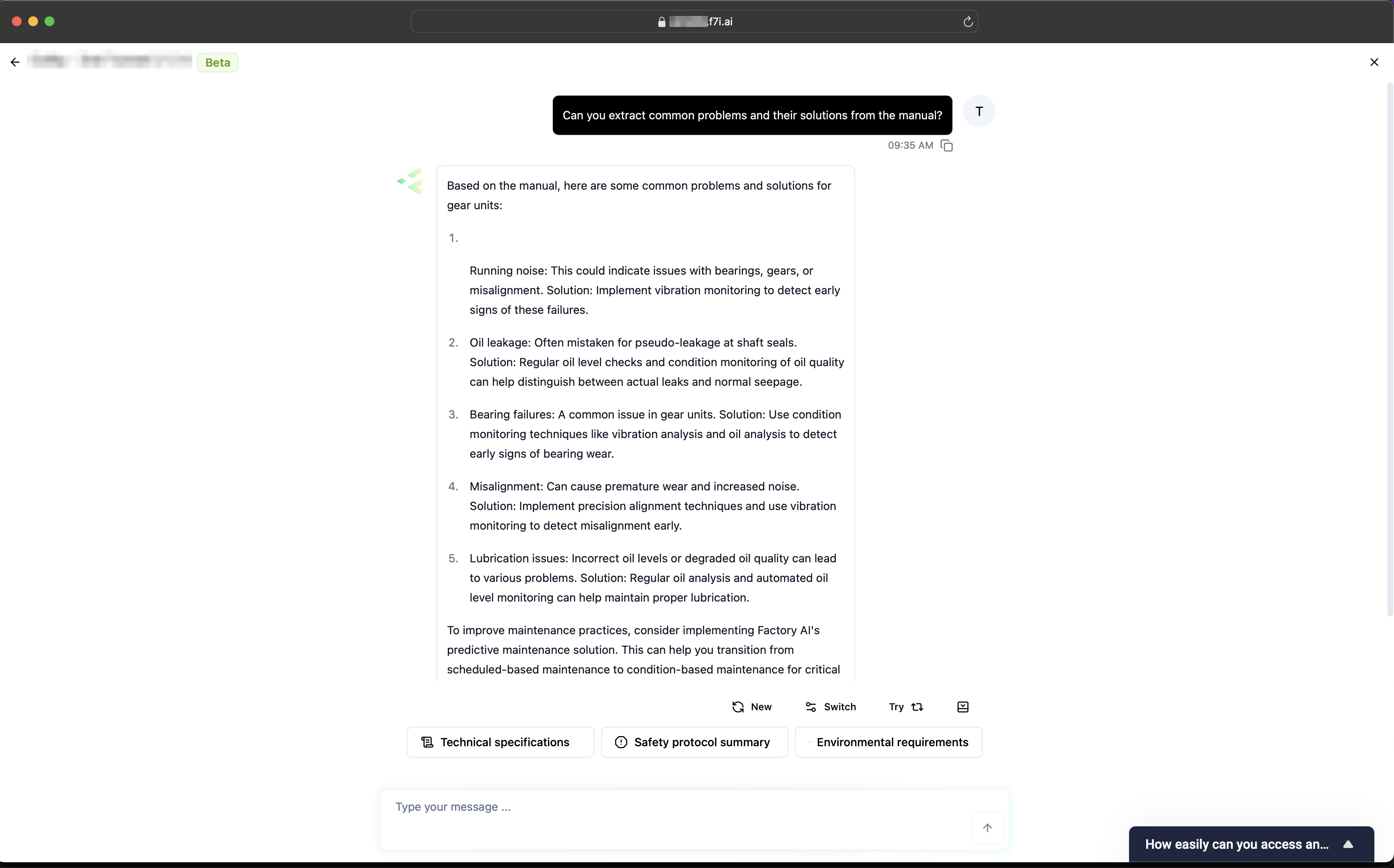 Factory AI Chat