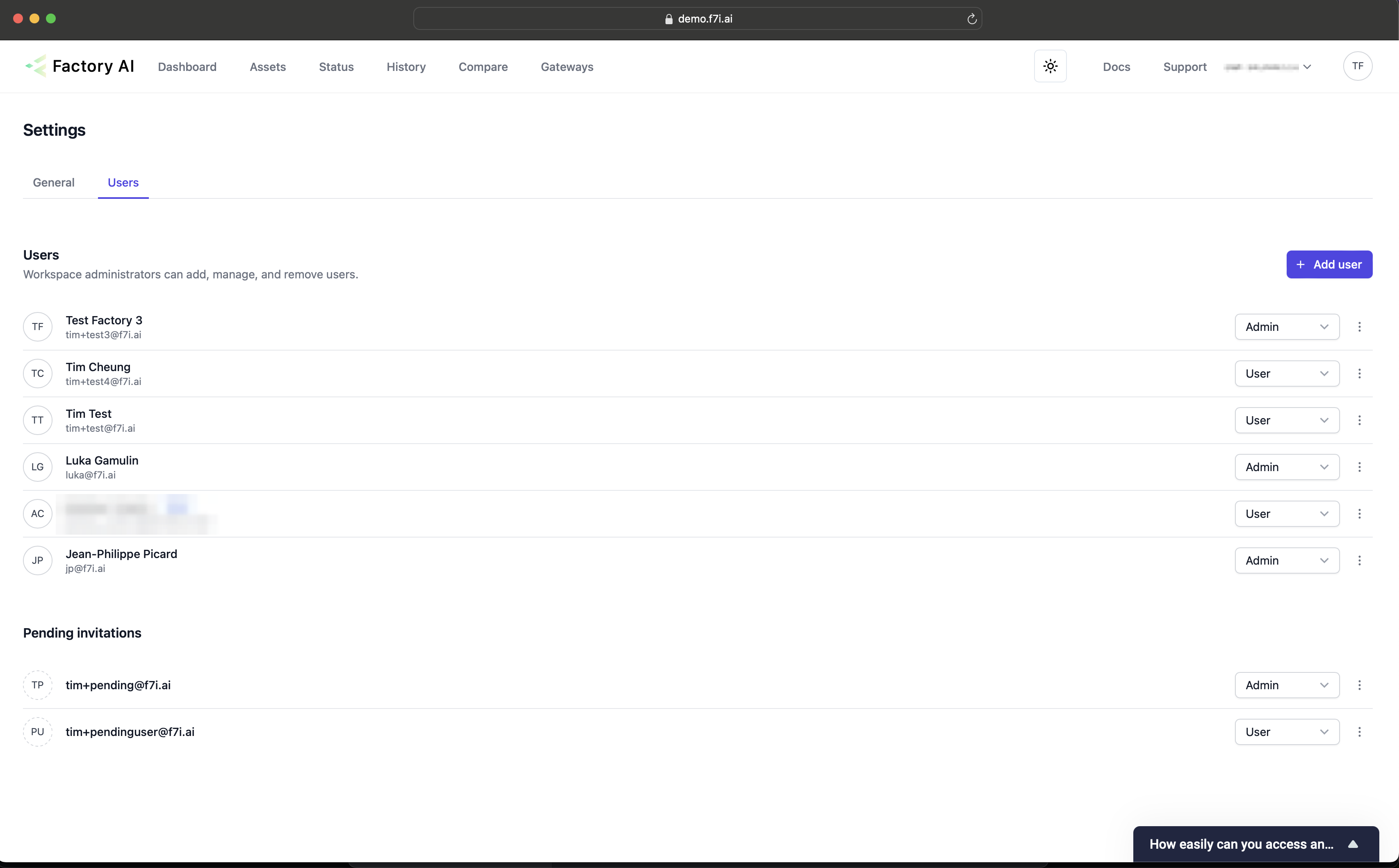 Managing Users